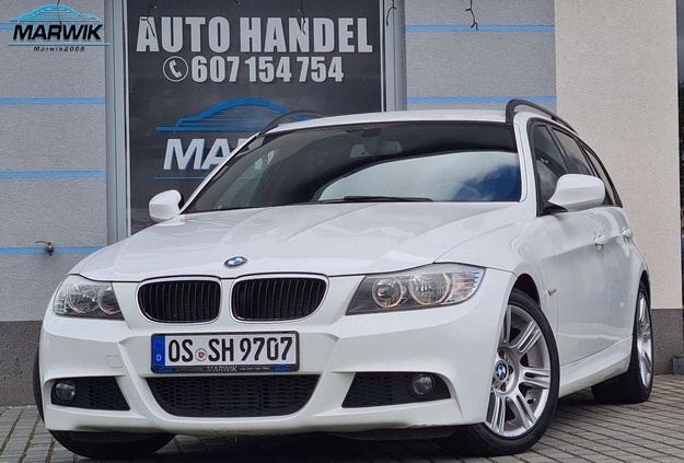 BMW Seria 3 cena 25900 przebieg: 186787, rok produkcji 2009 z Skoki małe 277